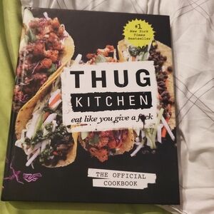 Hard back like new thug kitchen cook book